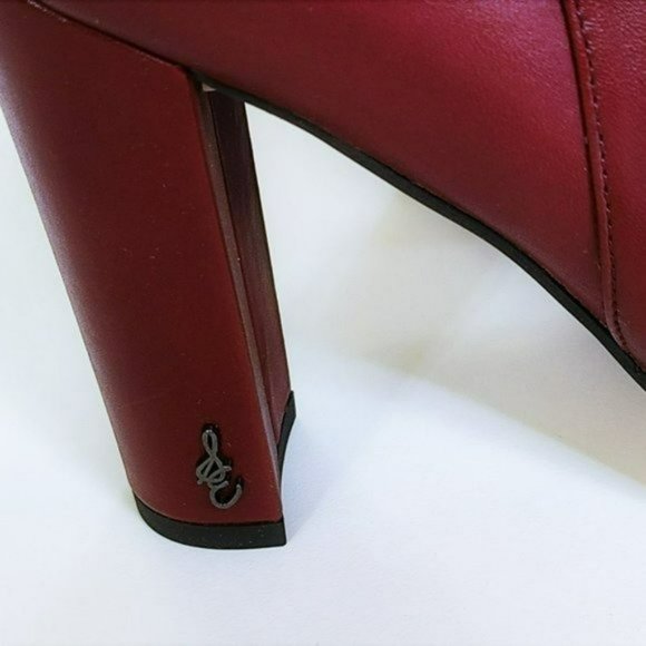NWT Stunning Sam Edelman Leather Raelle Pointed Toe Bootie - Picture 7 of 8
